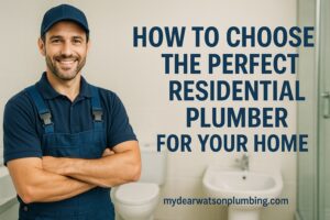 MyDearWatson_How to Choose the Perfect Residential Plumber for Your Home