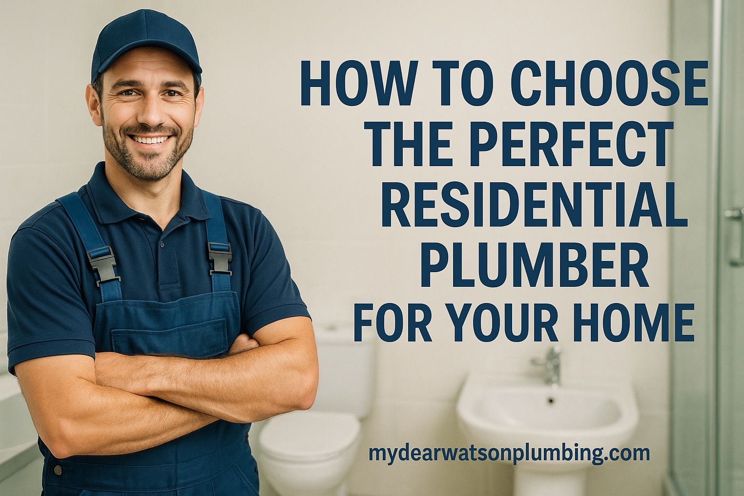 MyDearWatson_How to Choose the Perfect Residential Plumber for Your Home